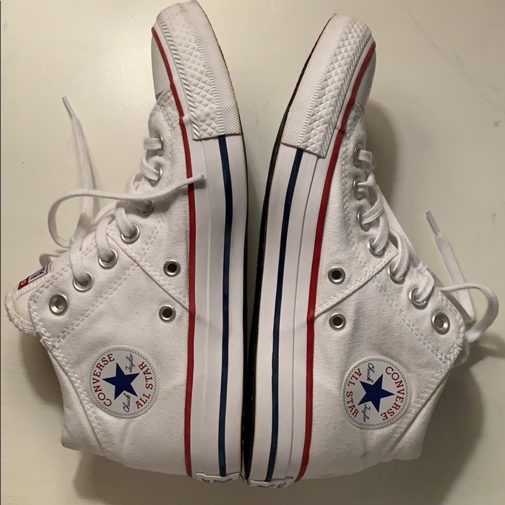 White converse all star Madison